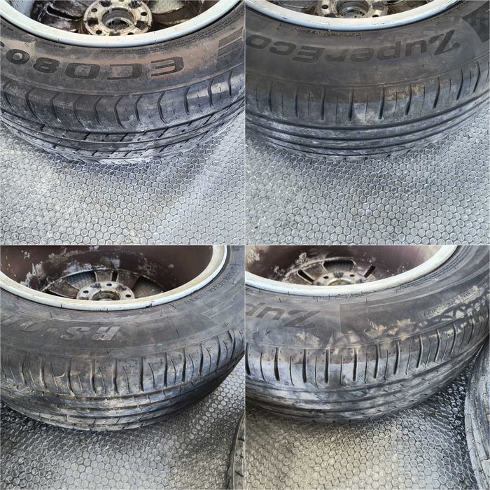 Set 4 Jante Aliaj R16 5x108 Peugeot 308 / Model Quartz / Cod OEM 96779895TW (12A)