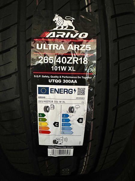 Нови летни гуми ARIVO ULTRA ARZ5 265/40R18 101W XL НОВ DOT