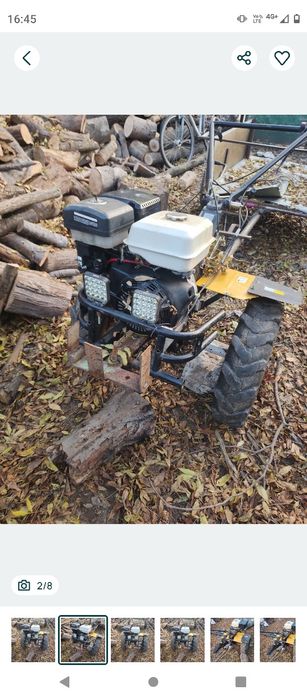 Motocultor  13 kai este încă în garanție schimb cu unul mai Mare diese