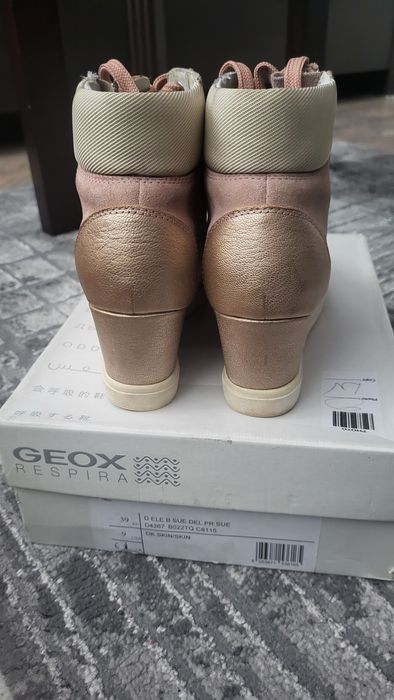 GEOX боти от естествена кожа