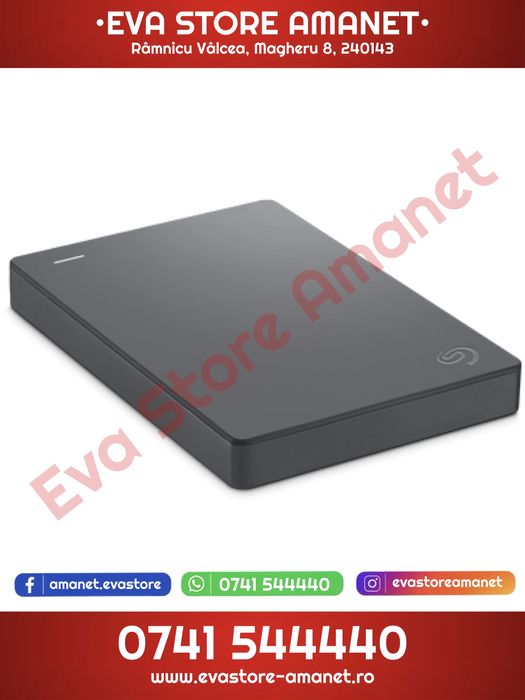 Hard HDD extern Seagate Expansion Portable 4TB USB 3.0 Negru