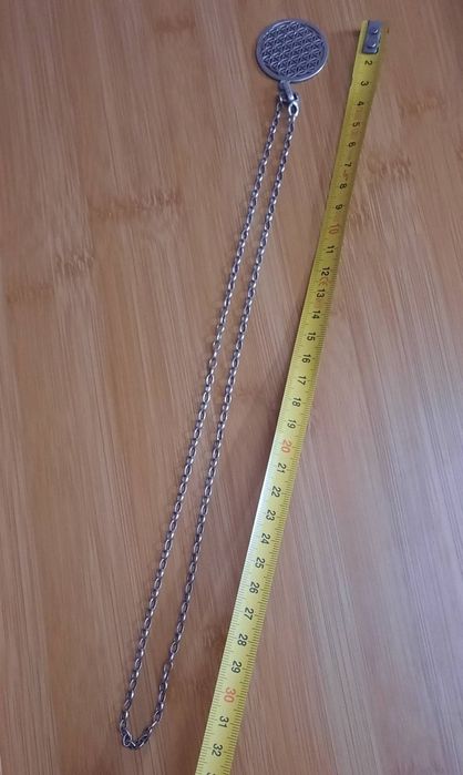 Lanț cu medalion(argint) Floarea vieții