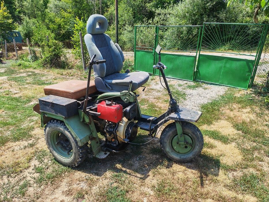 Мотокултиватор с дизелов двигател