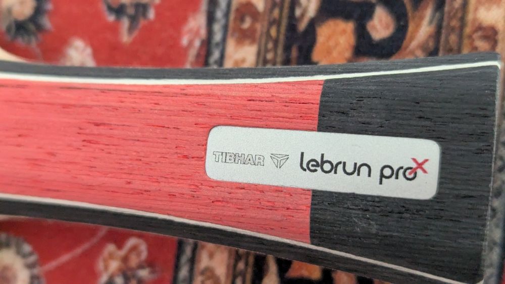 Paletă Tenis de Masă Club Tibhar Lebrun Pro X 5* ITTF