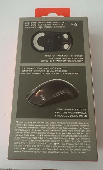 Гейминг мишка SteelSeries - Rival 310, черна