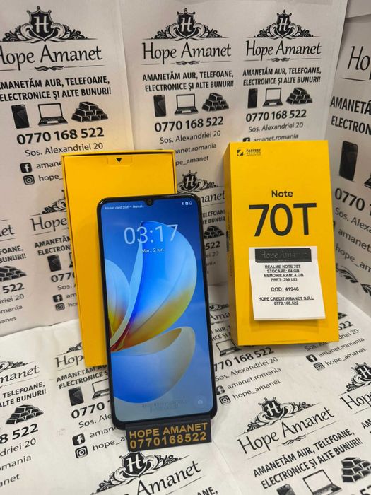 REALME NOTE 70T/COD 41946