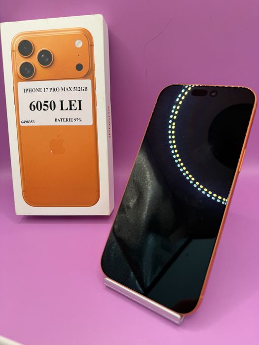 Iphone 17 Pro Max 512gb •Matei Amanet Crangasi•64983
