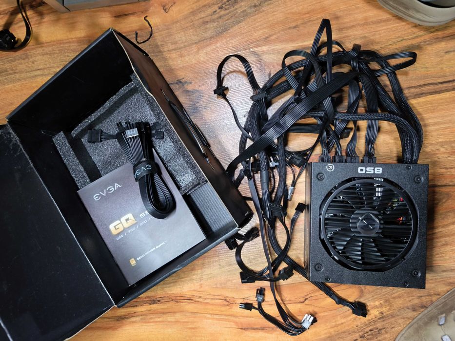 Захранване EVGA 850 BQ 850W Bronze Полумодулно