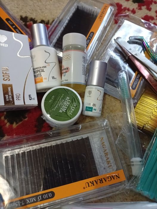 Материалы для наращивания ресниц