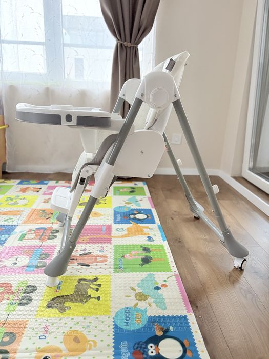 Lorelli Classic стол за хранене Felicita Noble Grey Hippo