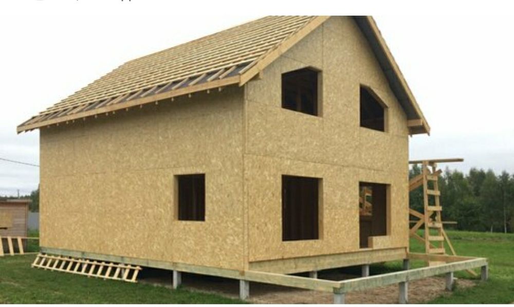 ОСБ ПАНЕЛИ установка (монтаж)