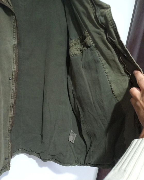 Jacheta barbati primavara material jeans marimea 50-52 sau XXL ca noua