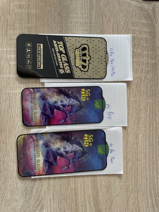 Folie de sticla PREMIUM apple iPhone 14, 14 Pro, 14 Pro Max, 14 Plus
