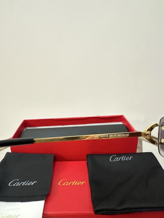 Ochelari cartier , model nou , versatili , premium !! Lentila negru spre maro ! TOP!