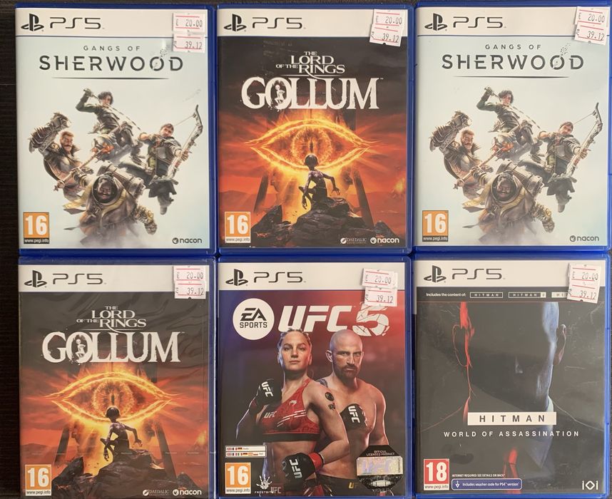 PS5, Playstation 5 игри  - 20€ ( 39.12 лв) The lord of the rings Gollum
