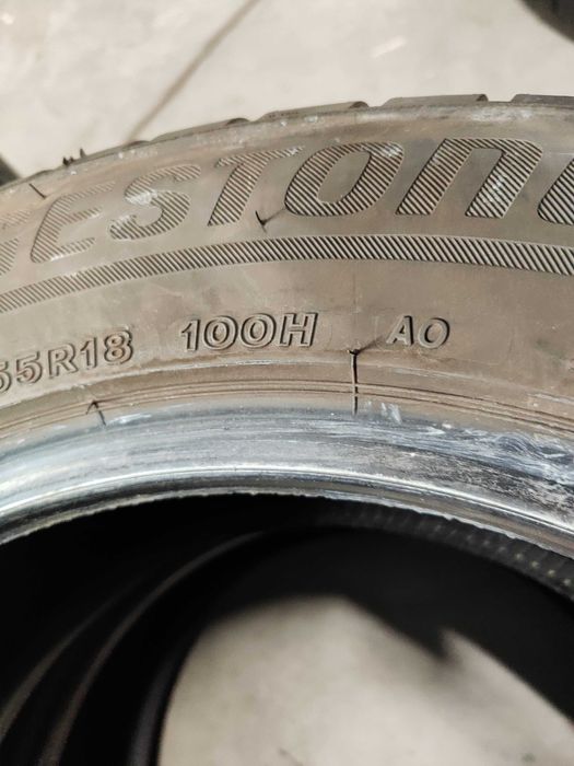 2бр.зимни гуми 235/55/18 Bridgestone