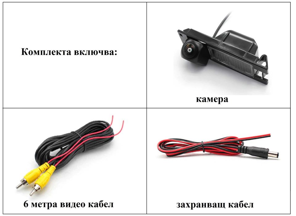 Камера за задно виждане за  Opel Astra Corsa Meriva Zafira Insignia