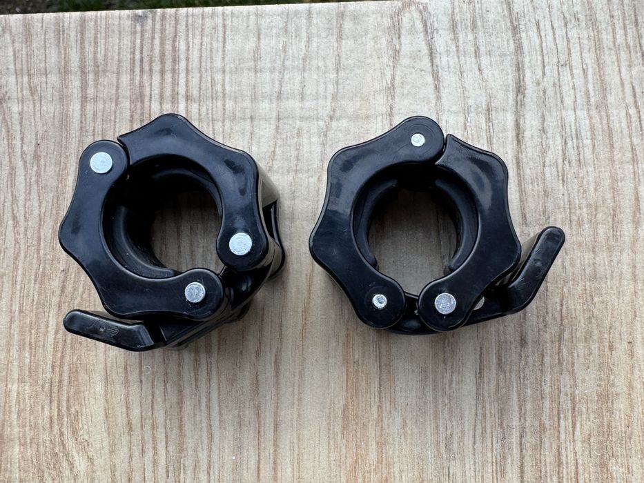 Комплект Скоби за Щанги Гири за Вдигане на Тежести - 28 мм