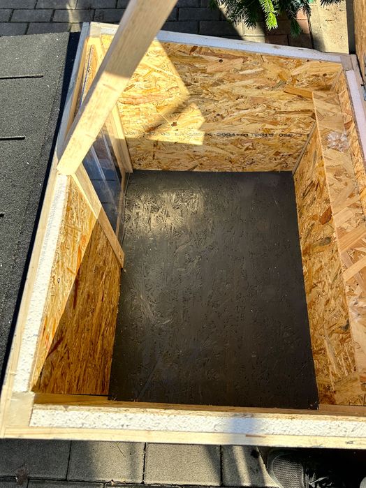 Cușcă câine PREMIUM cu terasă izolată, cu sau fără încălzire, garanție