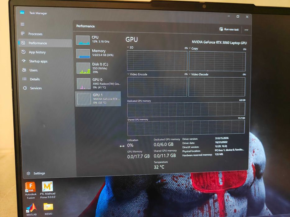 Vand/schimb Lenovo ThinkBook 24GB RAM / RTX 3060 – Laptop Gaming