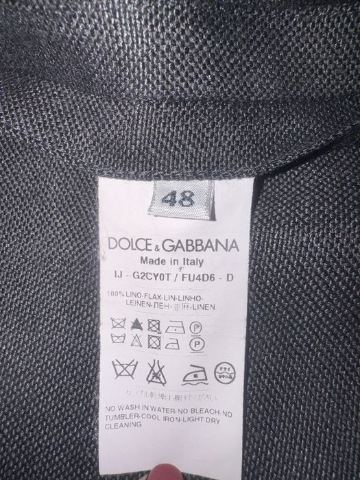 Ленено мъжко сако Dolce &Gabbana