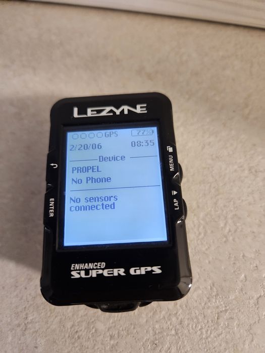 Велокомпютър LEZYNE SUPER GPS Enchanced