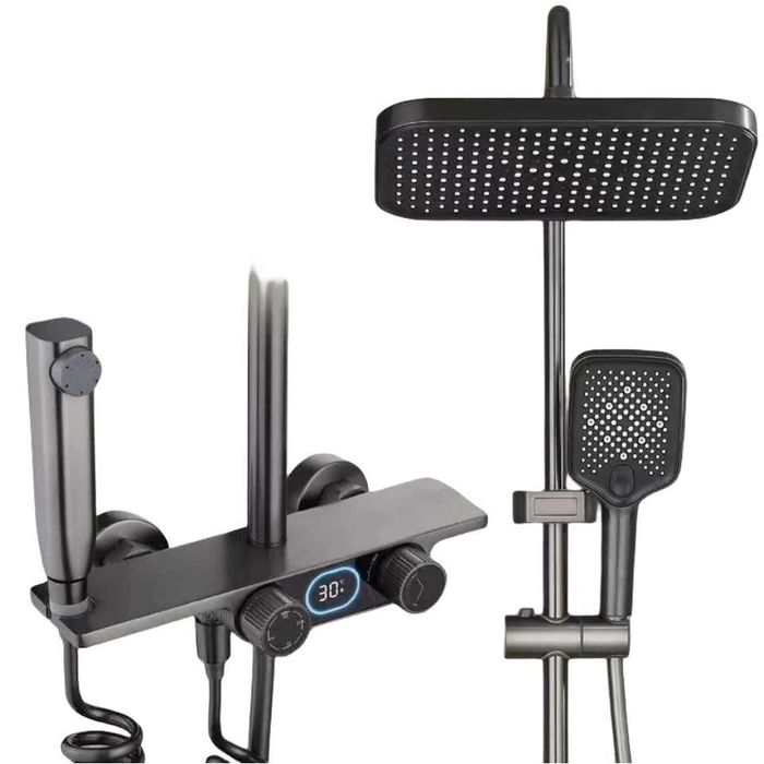 Модерен интелигентен душ с дисплей