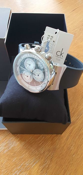 Calvin Klein chronograph date оригинален часовник