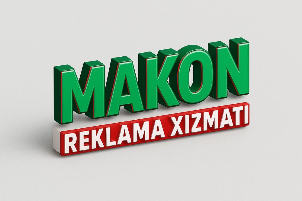 Буртма харфлар ясаш хизмати