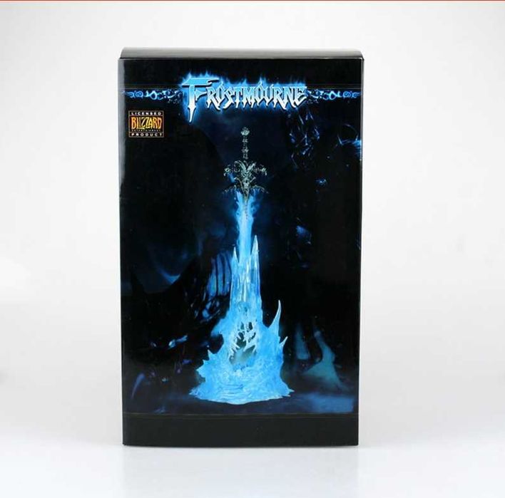 World of Warcraft Wow Arthas Frostmourne lumineaza 28 cm