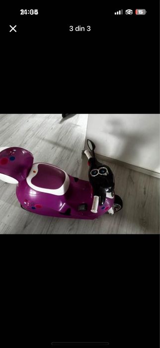Scuter electric copiii