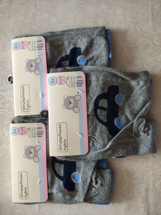 Дебели детски чорапогащници от БИО ПАМУК.Цената е за 3 броя