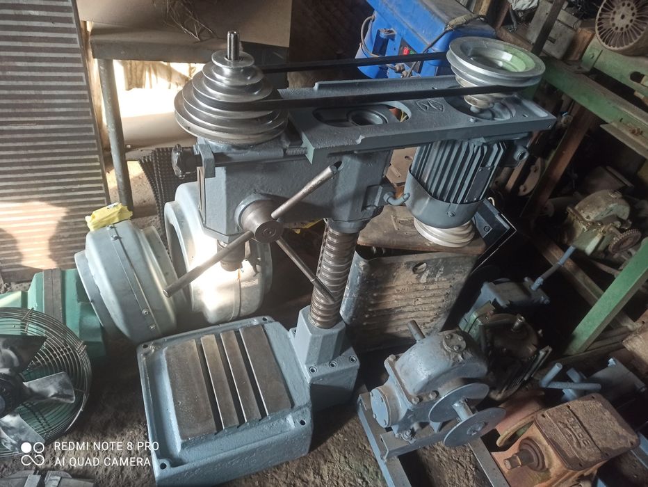 Sverlenni aparat teska tiska тиска severlini drel stanok