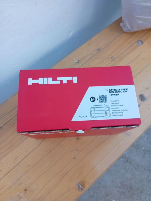 Acumulator hilti nou sigilat 13,5 AH