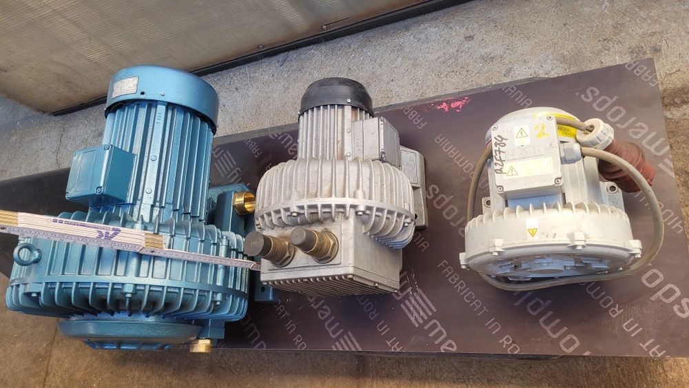 Pompa vid vacuum aspiratie aer presiune aspirator motor turbina vacum