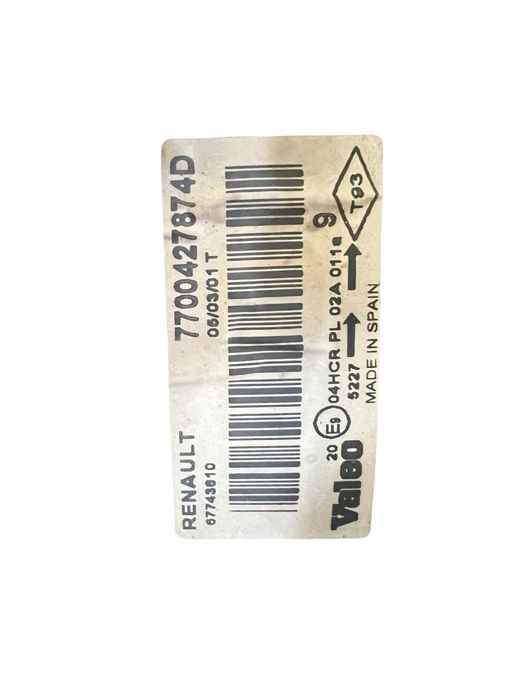 Far Stanga Renault Megane I Ba0/1_ 1995 - 2004 7700427874D