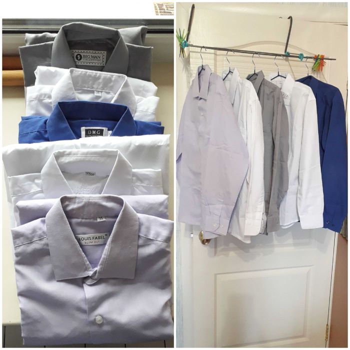 Школьные рубашки б/у и новые.