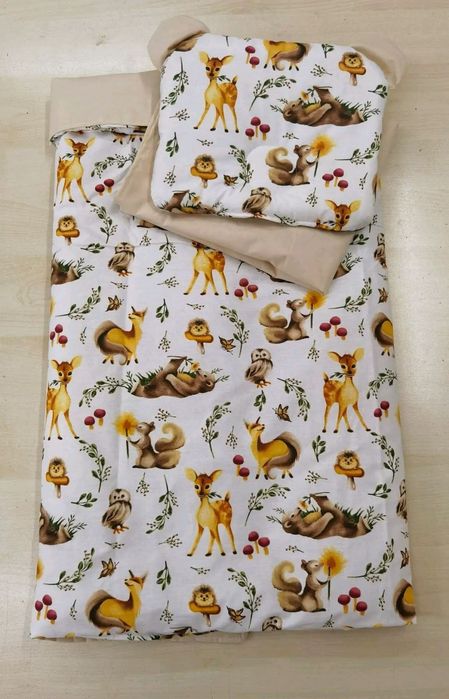 Комплект за количка 4 части летен с подложка непромокаема