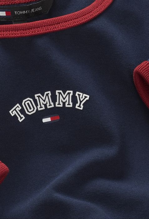 Тениска с лога Tommy Jeans/TommyHilfiger