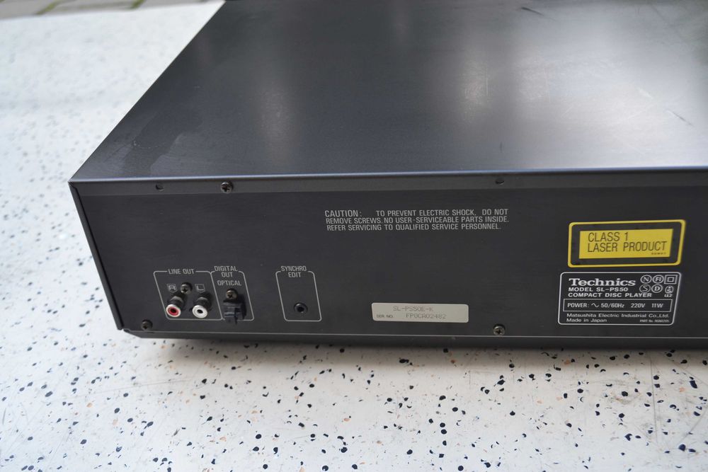 Cd player Technics SL PS 50