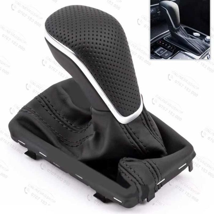 Nuca schimbator piele + manson Audi A6 4G, Audi A7 4G cutie automata