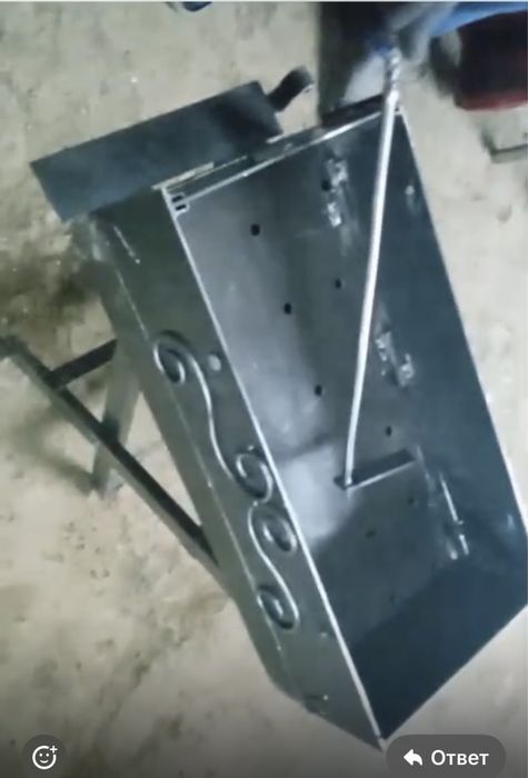 Мангал, разборный. Ручная работа.