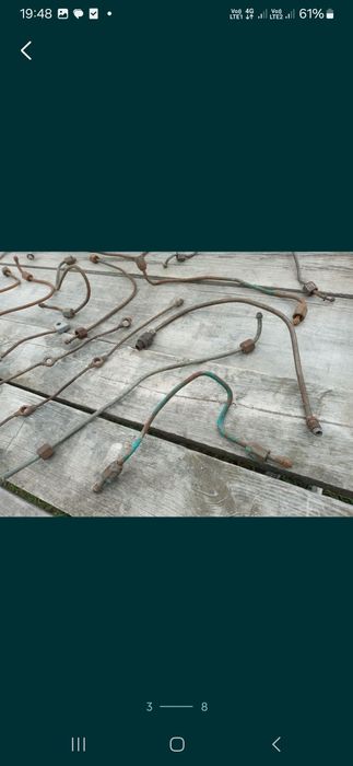 Трубки высокого давления.