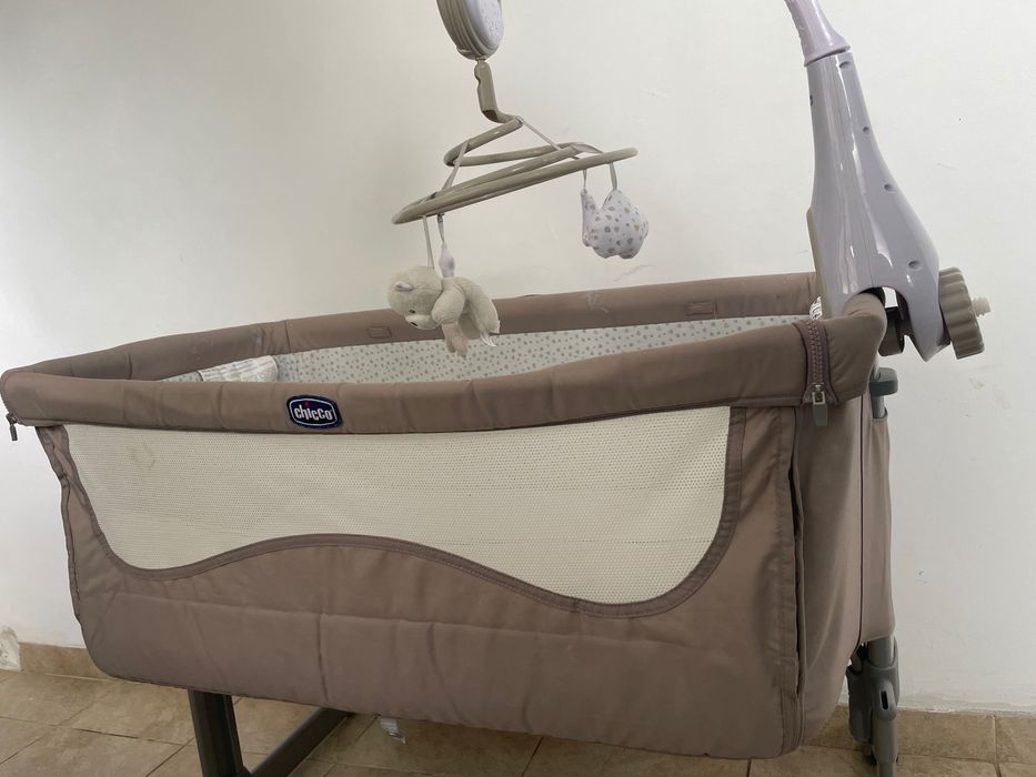 Patut Chicco cu carusel muzical chicco