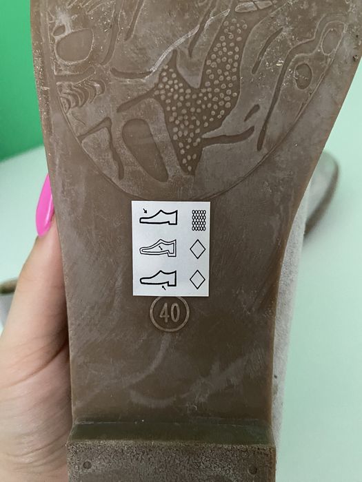 Balerini gri pentru femei