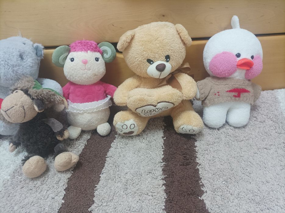 Мягкие игрушки .