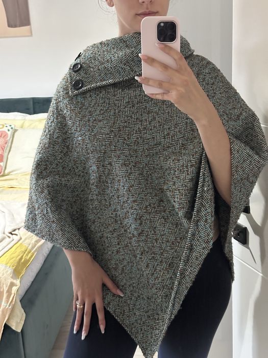 Pelerina stil poncho de toamna