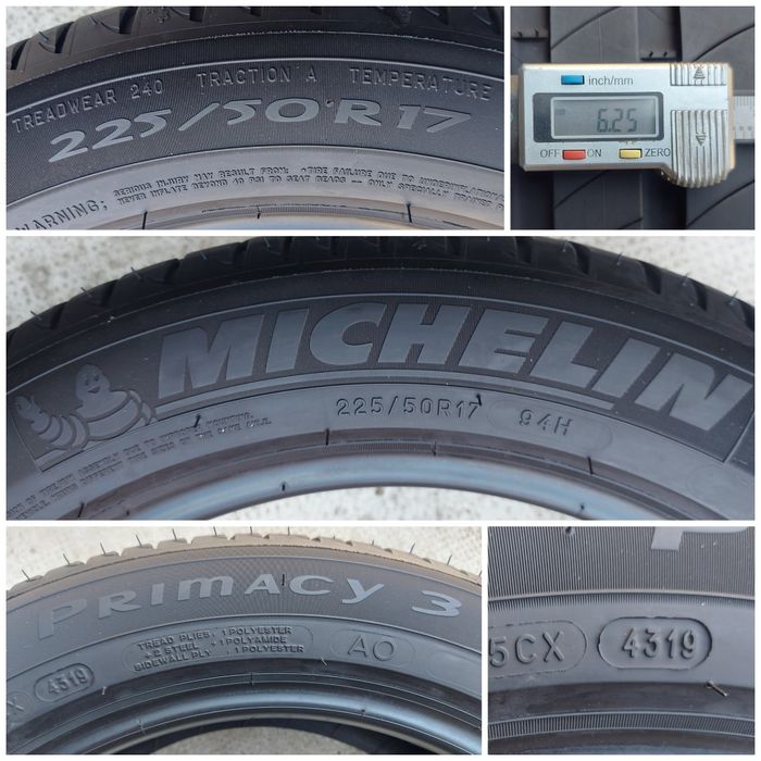 O bucată 225/50 R17 vară - una Falken Goodyear Michelin