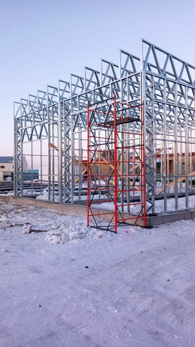 Сэндвич-панель, ЛСТК, производство и монтаж