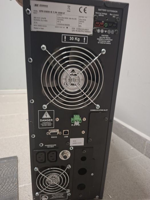 Ups Industrial Schrack 10KvA+Batery Box  Perfect functional
